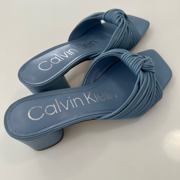 Calvin Klein Beanca Blue Heels - Picture 2 of 10